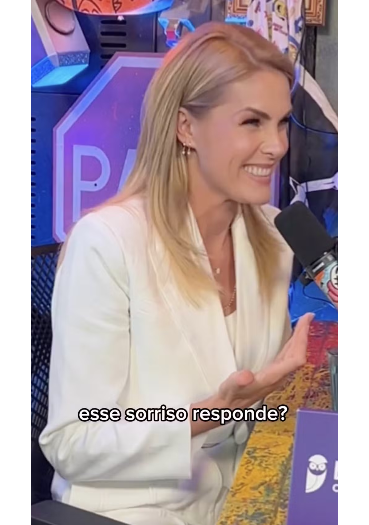 Foto Esse Sorriso Responde Pergunta Ana Hickmann Ao Ser Perguntada