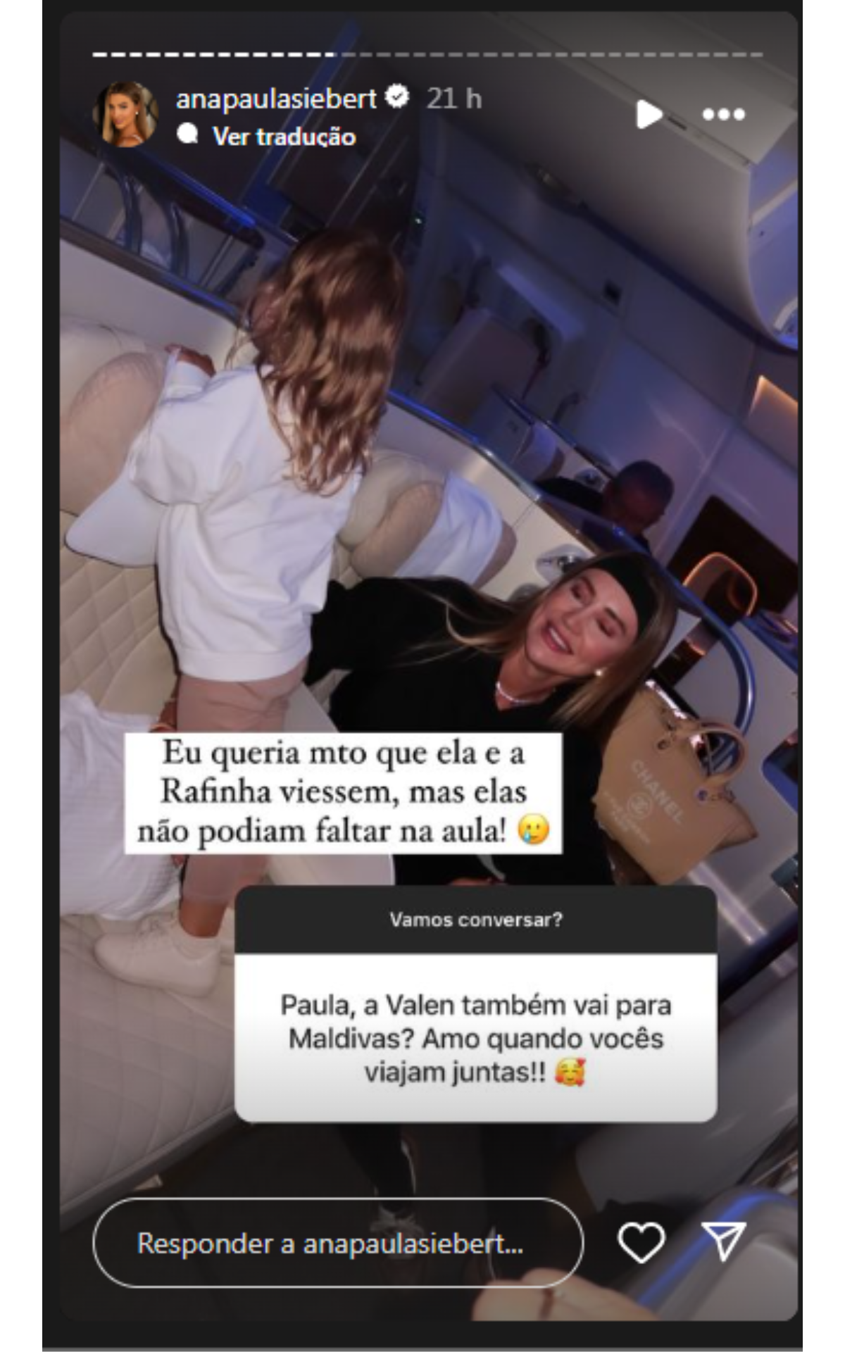 Foto Ana Paula Siebert Exp S O Real Motivo Eu Queria Muito Que A