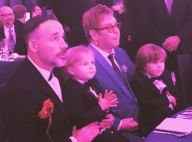 Filhos de Elton John vão à festa do Oscar com o cantor e o marido