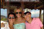 Maria Gadú viaja com a namorada, a produtora Lua Leça, para Fernando de Noronha