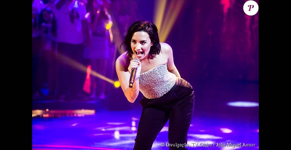 Demi Lovato disse estar mais confiante aos 23 anos no 'Caldeirão do Huck'