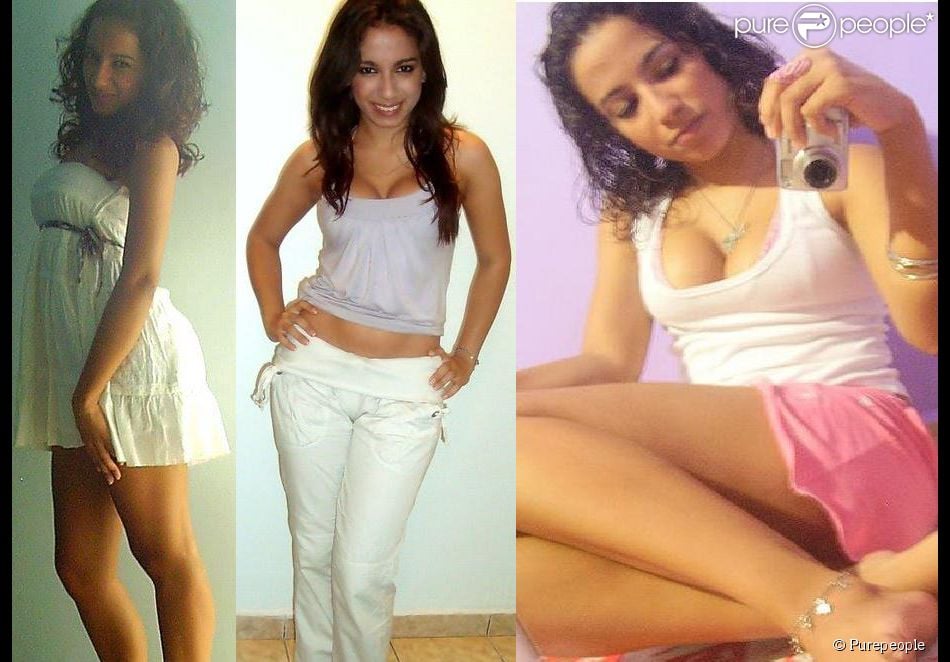 Vaidosa, Anitta sempre gostou de posar para fotos mostrando seus looks