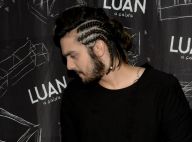 Luan Santana aposta em visual com tranças para fazer show em SP. Veja fotos!