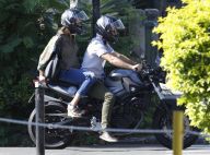 Sophie Charlotte e marido, Daniel de Oliveira, curtem passeio de moto. Fotos!