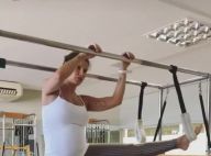 Grávida do 1º filho com Gusttavo Lima, Andressa Suita pratica pilates. Vídeo!