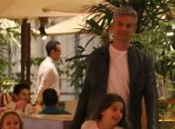 Otaviano Costa leva a filha, Olívia, para jantar em restaurante japonês. Fotos!