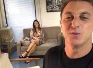 Luciano Huck filma Jade, namorada de Luan Santana, em bastidor: 'Tá pegando?'