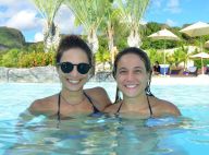 Fernanda Gentil curte feriado em resort com a namorada, Priscila Montandon