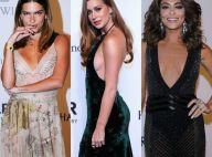 Famosas capricham no decote em noite de gala da amfAR. Veja fotos dos looks!