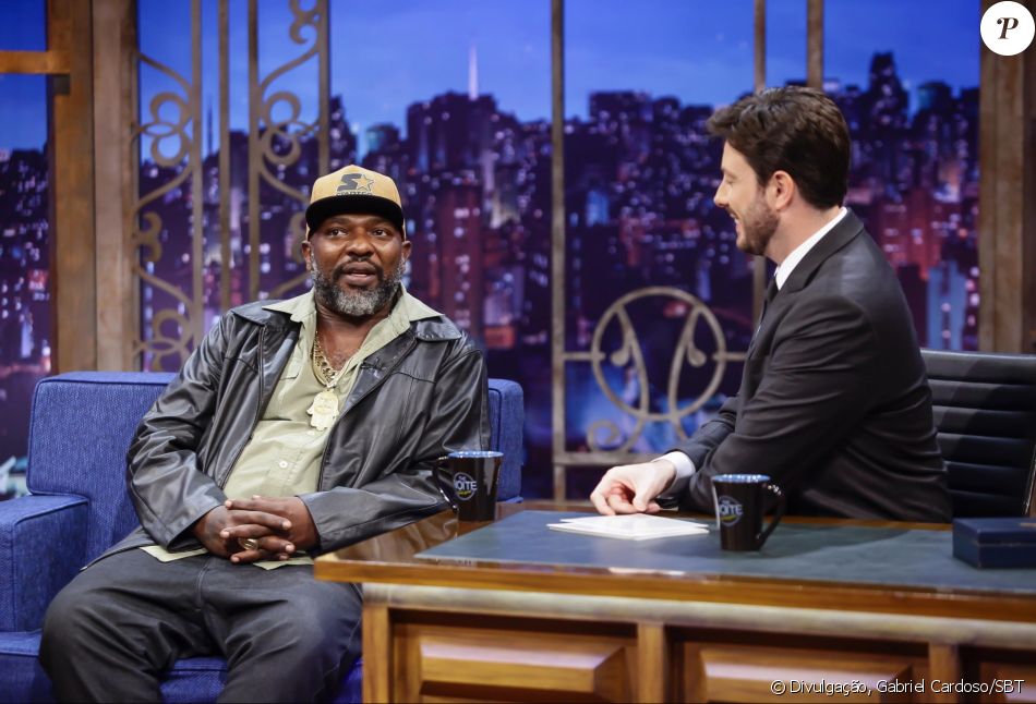 Mr. Catra falou sobre seu processo de emagrecimento no 'The Noite com Danilo Gentili' desta quarta-feira, 17 de maio de 2017