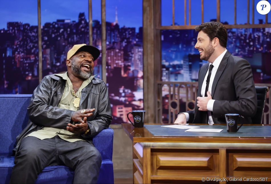 'Emagreci pela saúde mesmo', contou Mr. Catra no 'The Noite com Danilo Gentili'