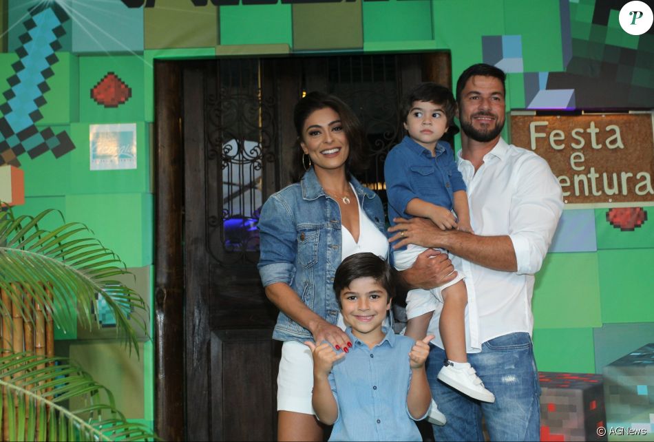 Casada com o empresário Carlos Eduardo Baptista, Juliana Paes falou sobre a criação dos filhos