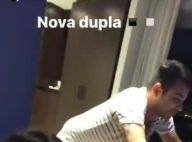 Grávida, Andressa Suita canta e tieta marido, Gusttavo Lima, pela TV: 'Lindo'