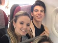 Larissa Manoela e Thomaz Costa viajam juntos após foto de beijo. Vídeo!