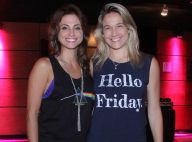 Fernanda Gentil, ao lado da namorada, janta com mãe e sogra: 'Noite divertida'
