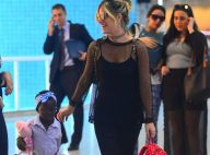 Títi, filha de Giovanna Ewbank, usa look estiloso para viajar com a mãe. Fotos!
