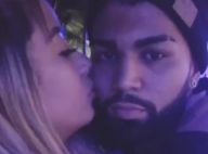 Rafaella Santos, irmã de Neymar, troca beijos com o namorado, Gabigol. Vídeo!