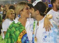 Bruno Gagliasso e Gio Ewbank desfilam em ala da diretoria da Beija-Flor. Fotos!
