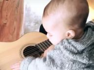 Junior Lima filma o filho, Otto, 'tocando' violão em viagem por Portugal. Vídeo