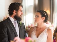 'O Outro Lado do Paraíso': Clara usa look moderno em casamento com Renato. Fotos
