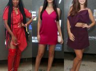 Famosas apostam em looks em vermelho, rosa e roxo para festa de promoter. Fotos!