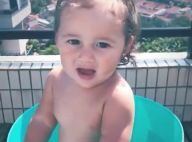 Bruno Gissoni mostra filha, Madalena, dançando funk: 'Azul piscina'. Vídeo!