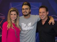 Dony De Nuccio leva namorada, Larissa Laibida, ao show de Luan Santana. Fotos!