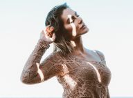 Bege, sim! Cleo posa para campanha com lingerie nude. Veja fotos!