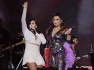 Preta Gil recebe Gretchen e Thammy Miranda durante show em festival LGBTQ, em SP