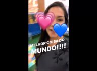 Thais Fersoza reencontra filhos, Melinda e Teodoro, após viagem: 'Melhor coisa'