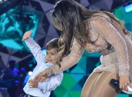 Sertaneja Simone chama filho ao palco e Henry dança funk em show. Vídeo!