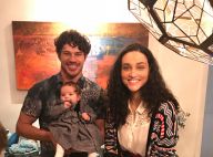 Débora Nascimento tem ajuda dos sogros em 1ª viagem com José Loreto e a filha
