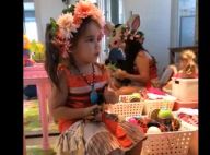Deborah Secco mostra a filha vestida de Moana em festa em casa. Vídeo!