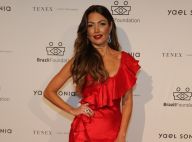 Patrícia Poeta aposta em fenda e babados para evento de gala em NY. Fotos!
