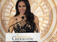 Estilo princesa: Meghan Markle usa look de tule com pássaros bordados em jantar
