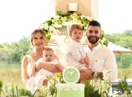 Andressa Suita exibe decoração do batizado do filho caçula em vídeo: 'Sonho'