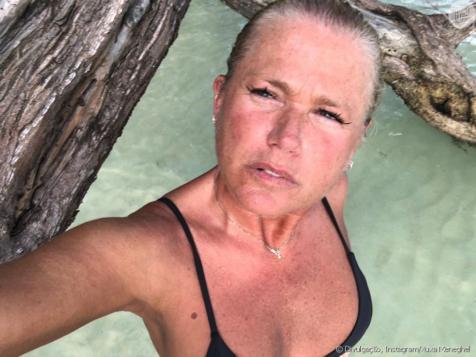 Xuxa Meneghel é elogiada por selfie sem make em viagem a Jamaica postada nesta quarta-feira, dia 09 de janeiro de 2019