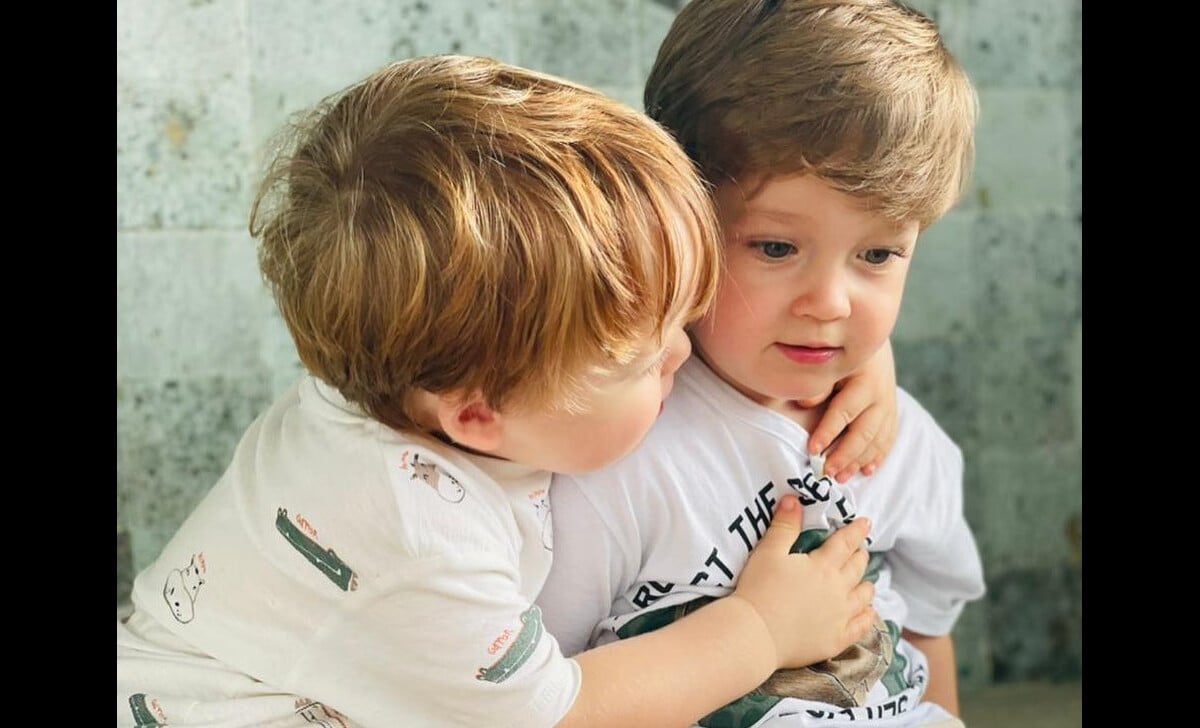 Foto Romeu E Gael De Anos S O Filhos De Paulo Gustavo E Thales