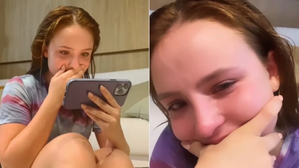 Foto Larissa Manoela Se Emociona Ao Ver Teaser De Al M Da Ilus O