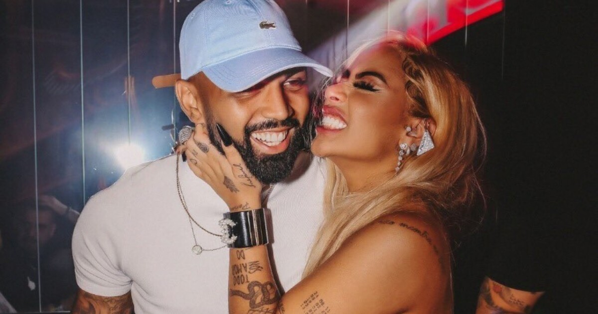 Gabigol posta foto Rafaella Santos se compara à casal do cinema e