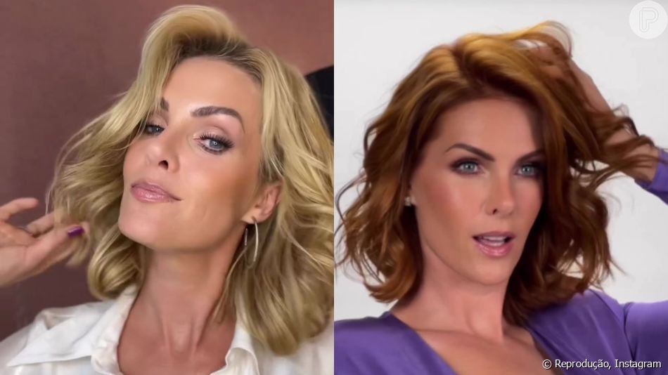 Cabelo ruivo Ana Hickmann faz mudança radical no visual e vira ruiva