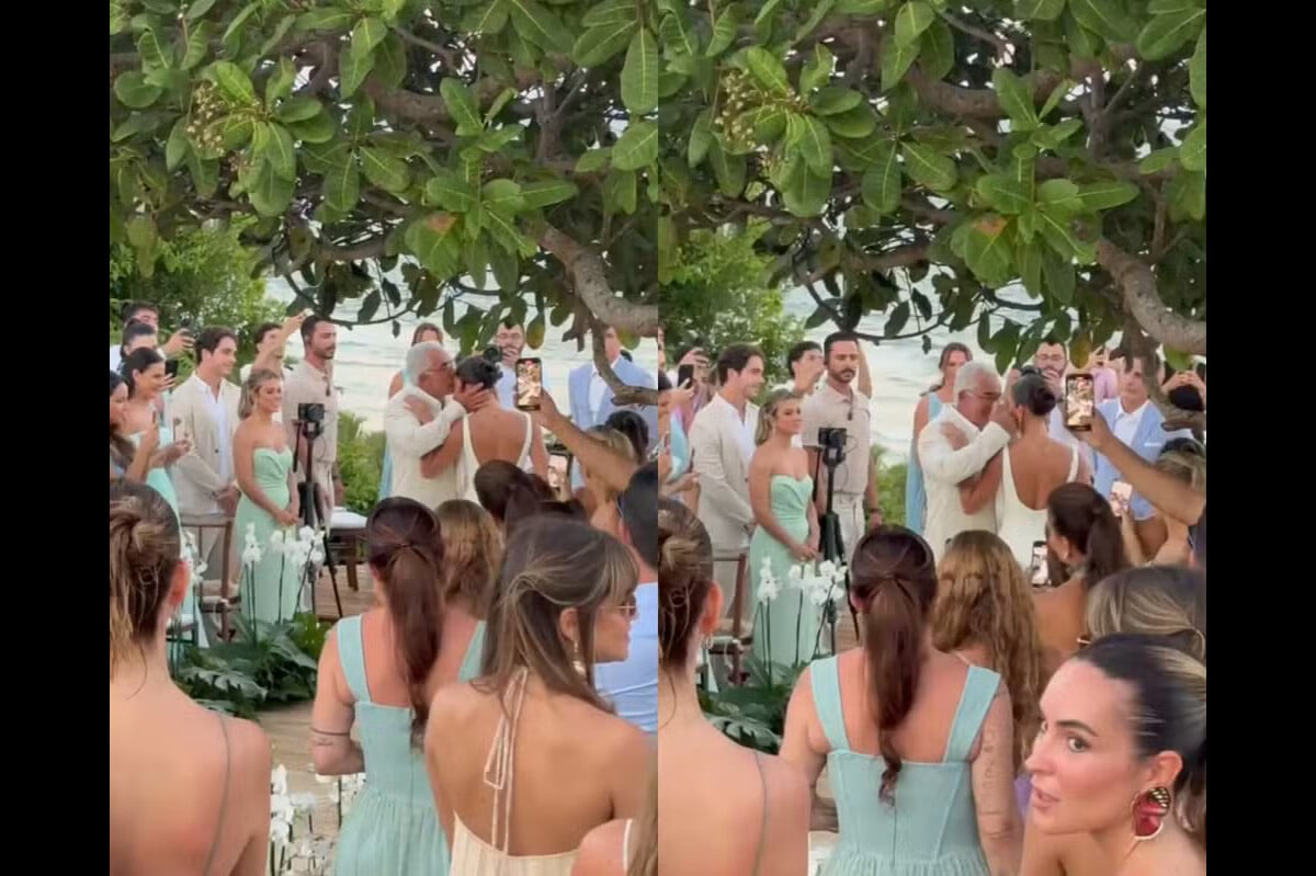 Foto Casamento De Mari Saad E R Mulo Arantes Neto Teve Convidados