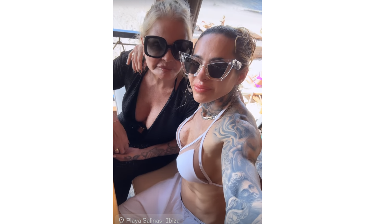 Foto Parada Atual De Cac Werneck E Monique Evans Em Ibiza Destino