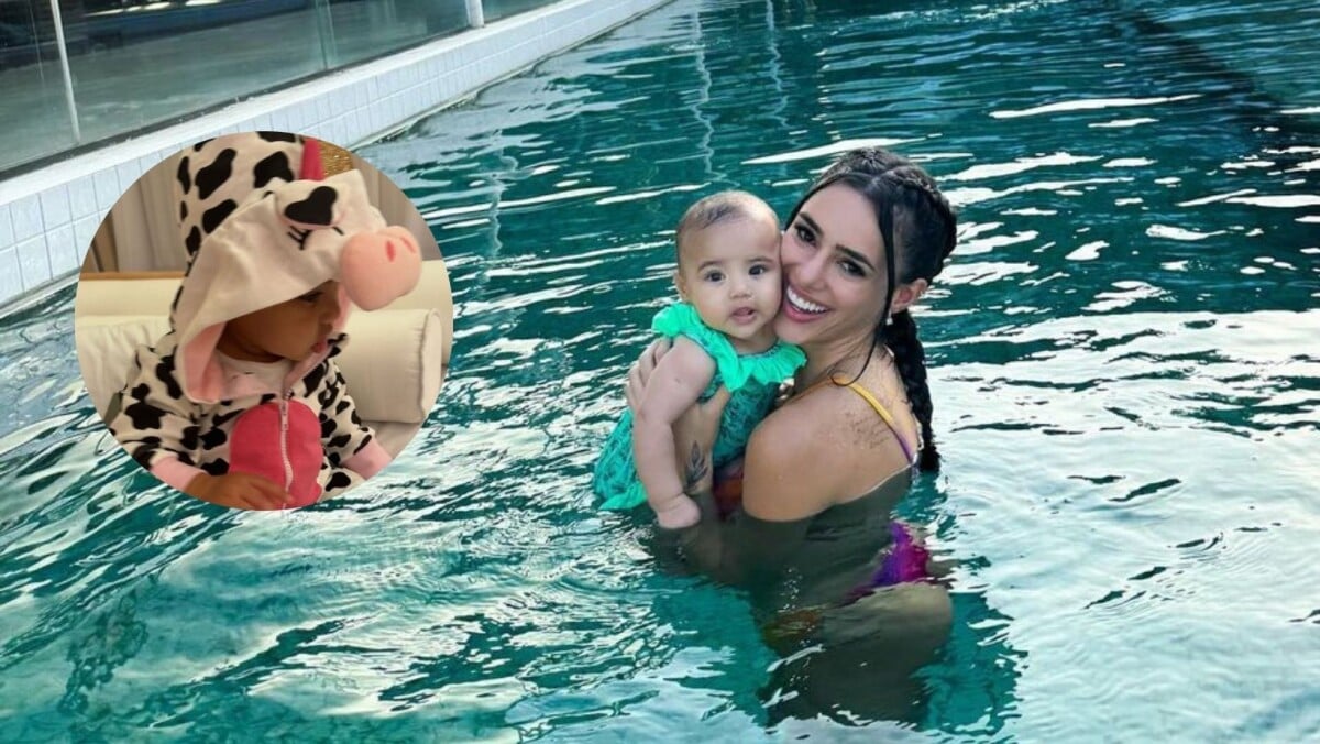 Foto Mavie Filha De Bruna Biancardi E Neymar Surge Usando Fantasia