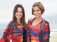Isabella Santoni e Fernanda Vasconcellos fazem treino funcional juntas na praia