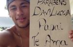 Filho de Neymar ganha declaração do craque e bolo de 2 anos: 'Papai te ama'