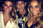 Neymar posta foto com as ginastas Jade Barbosa e Gabriela Soares em Recife
