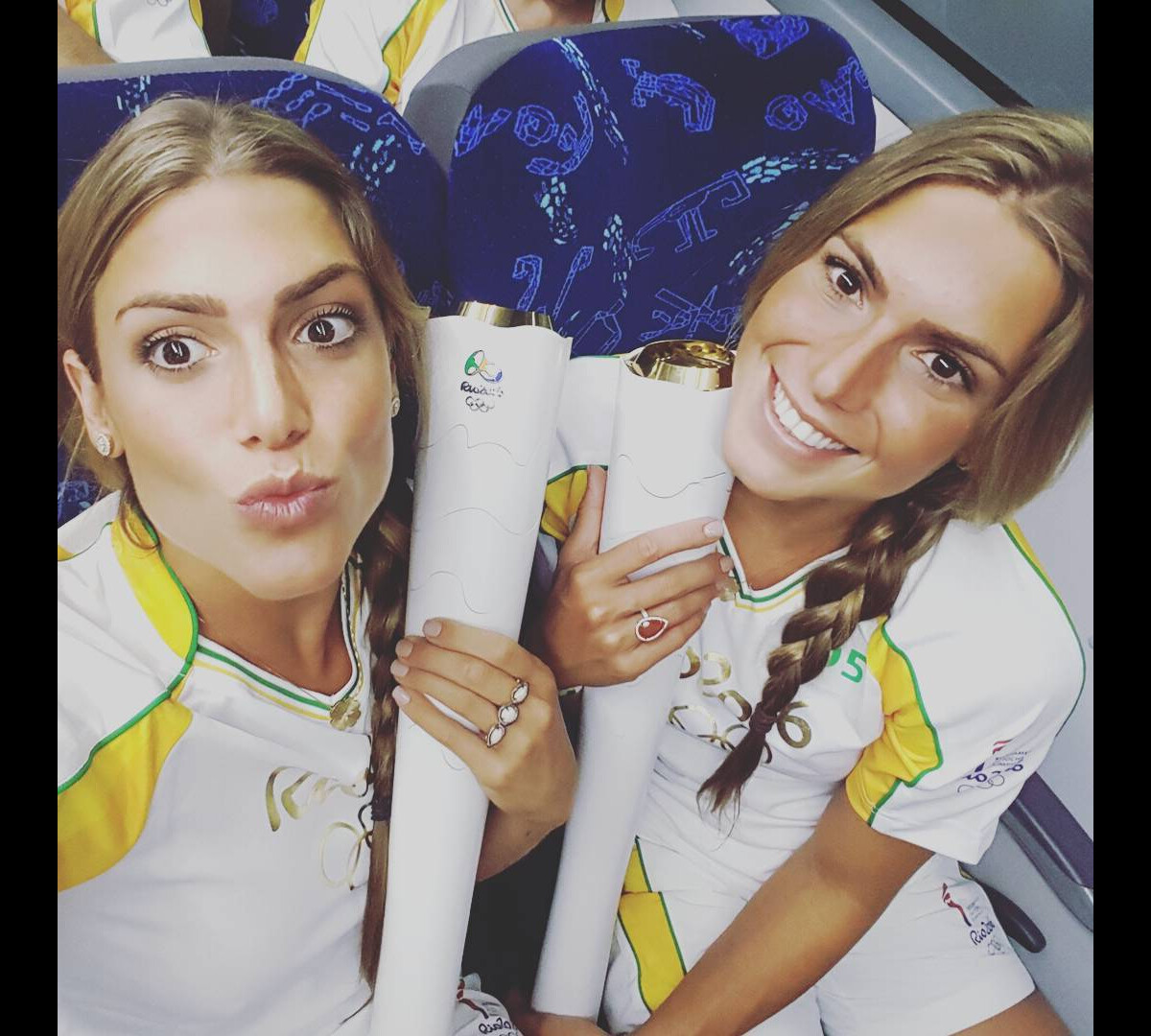 Foto Bia E Branca Feres V O Defender O Brasil Nas Olimp Adas Rio