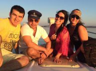 Zezé Di Camargo e a namorada, Graciele Lacerda, curtem férias com amigos. Fotos!
