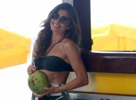 De biquíni, Grazi Massafera posa para ensaio em praia do Rio. Veja fotos!